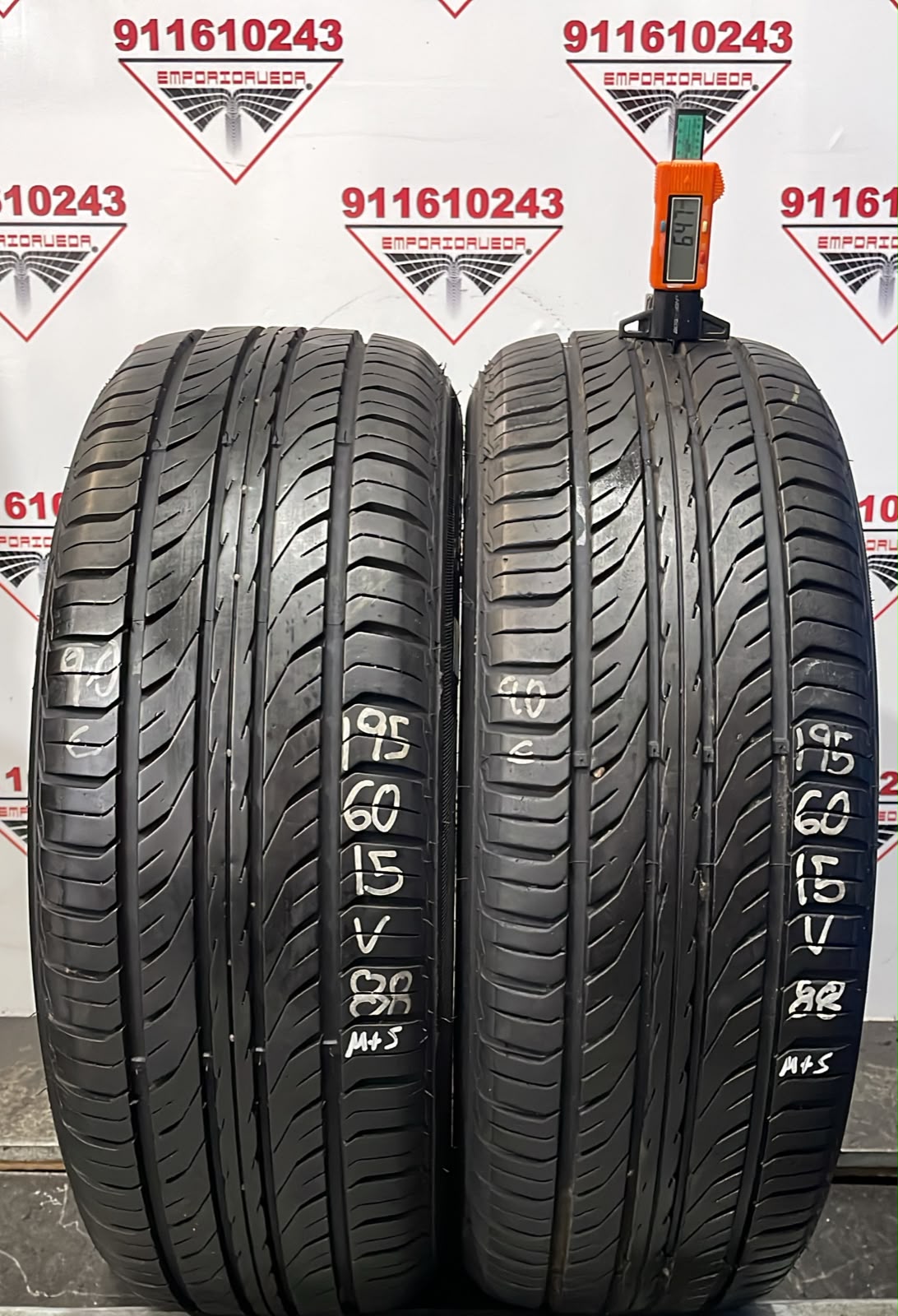 TYRE  USADO M+S 195/60 R15 88 V